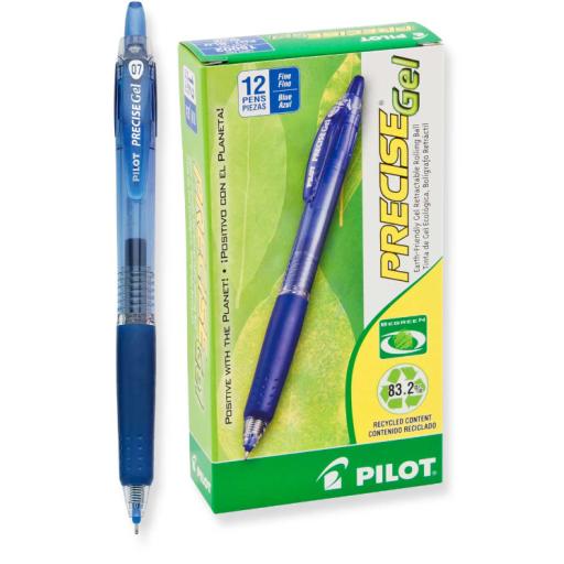 [PILOT_15002] Pilot BOLIGRAFO PILOT PRECISE GEL RET 0.7 AZUL C/12