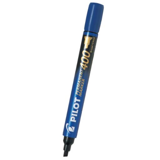 [PILOT_44114] Pilot Marcador Permanente Pilot SA400 Cincel Color Negro Caja C/12 Pzas