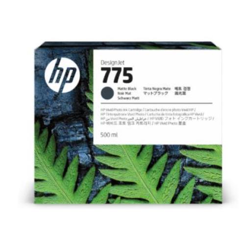 [HP_1XB22A] HP Tinta HP LF 775 500ml Color Negro Mate