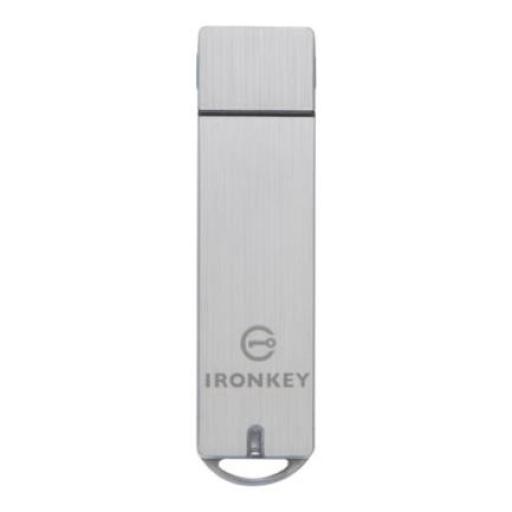 [KINGSTONTECHNOLOGY_IKS1000B/32GB] Kingston technology Memoria USB Kingston IronKey S1000 Flash 32GB Encriptado Criptochip Integrado Color Plata