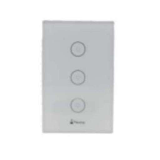 [NEXTEP_NE-266T] Nextep Interruptor Nextep Smart de Luz Pared Táctil Triple Control Wi-Fi