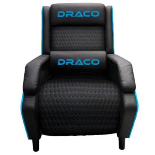 [NEXTEP_NE-488A] Nextep Sofá Gamer Reclinable Dragon XT Modelo Draco Color Negro-Azul