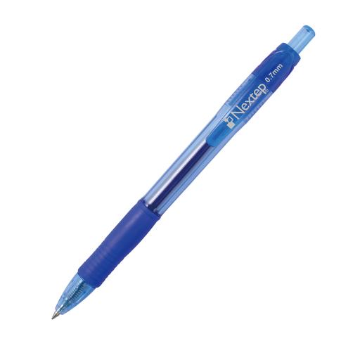 [NEXTEP_NE-062A] Nextep Bolígrafo Nextep Gel Retráctil Mediano 0.7mm Color Azul C/6