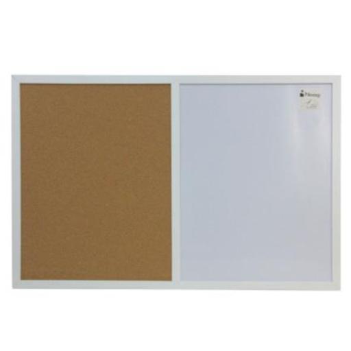 [NEXTEP_NE-091C] Nextep Pintarrón Nextep Tablero de Corcho 90cmx60cm