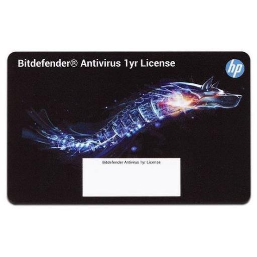 [HP_D000A20] HP Licencia Antivirus BitDefender HP 1 Año