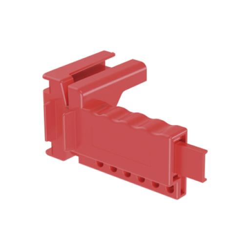 [PANDUIT_PSL-BV1] Panduit Dispositivo de Bloqueo LOTO para Válvulas de Bola, para Diámetros de Tubería de 1/4" a 1" y Longitud de Mango Hasta 7.5", Color Rojo