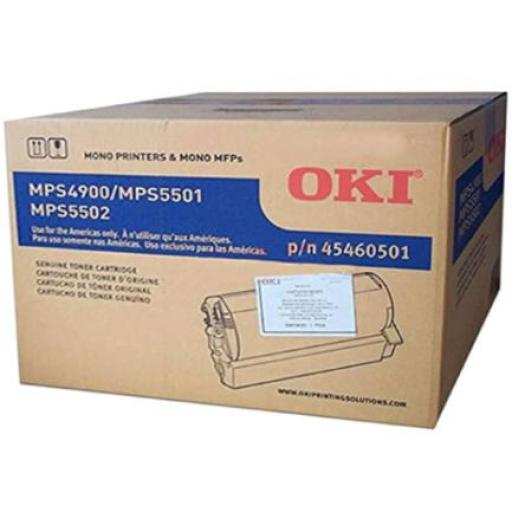 [OKI_45460501] OKI Tóner Okidata MPS5502MB/MPS5501B 36K Páginas Color Negro