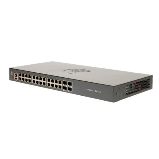 [CAMBIUMNETWORKS_MX-EX1028XXA-0] Cambium Networks Switch cnMatrix EX1028  de 24 puertos Gigabit Ethernet y 4 SFP, Capa 2,  gestión en la nube