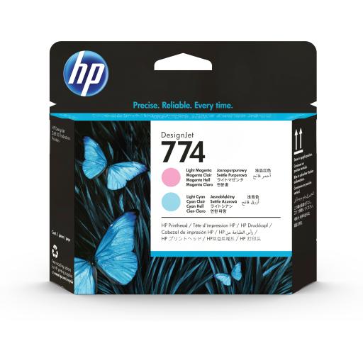 [HP_P2V98A] HP Cabezal HP LF 774 Magenta Claro - Cian Claro