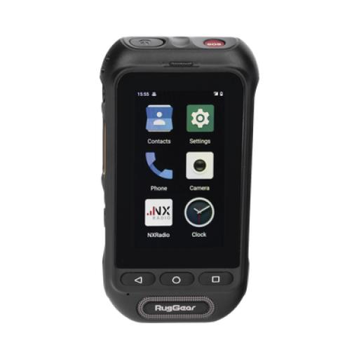 [RUGGEAR_RG360] RUGGEAR RugGear Equipo PoC 3G/4G LTE Resistente al Agua con Pantalla Táctil 3" Compatible con NXRadio