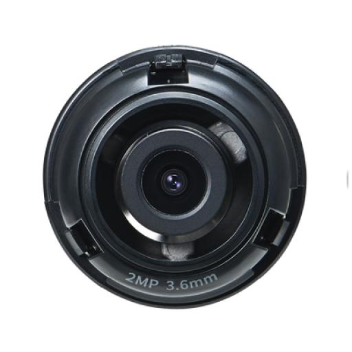 [HANWHA_SLA-2M3600P] Hanwha Lente 2 MP de 3.6 mm para Cámara PNM-9320VQP