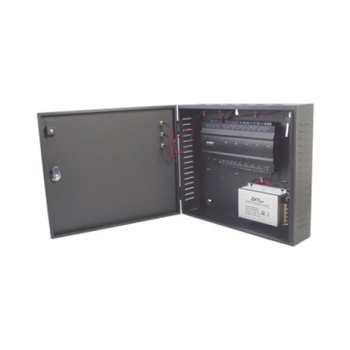 [ZKTECO_INBIO460L] ZKTeco Controlador de acceso / 4 PUERTAS / Biometría Integrada / Hasta 3,000 Huellas / 30,000 Tarjetas / Incluye Gabinete y Fuente de Alimentación 12Vcc/5A