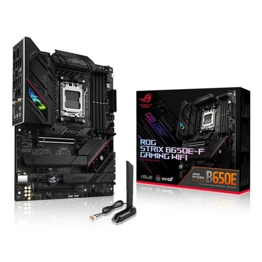 [ASUS_ROG STRIX B650E-F GAMING WIFI] Tarjeta madre ASUS ATX ROG Strix B650E-F GAMING WIFI AMD S-AM5 128GB