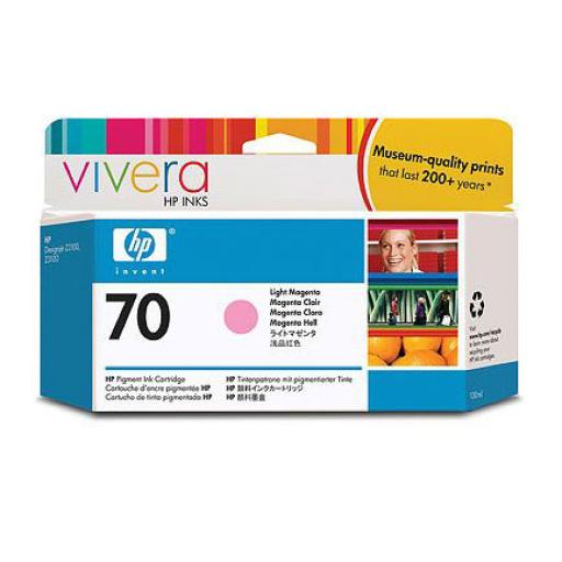 [HP_C9455A] HP TINTA HP LF 70 MAGENTA CLARO DESIGNJET Z2100 Z3100 130ML