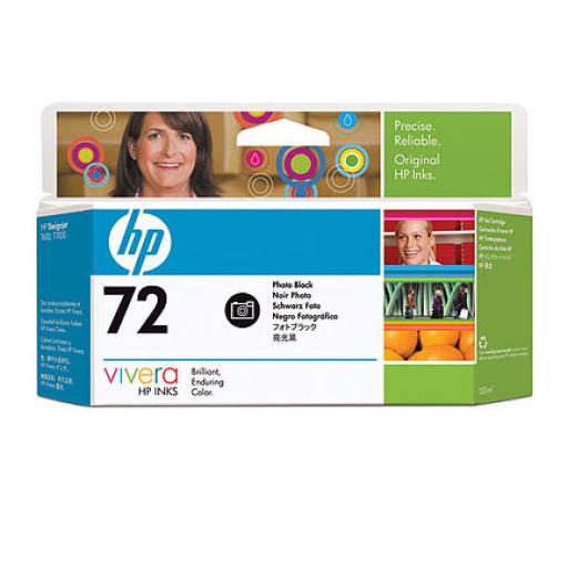 [HP_C9370A] Cartucho HP 72 Negro Original Fotográfico 130ml