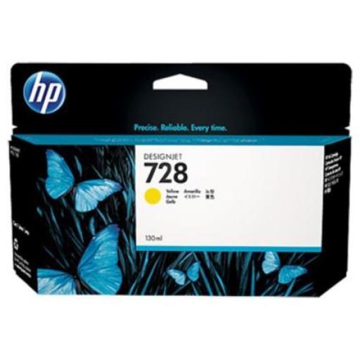 [HP_F9J65A] Cartucho HP 728 Amarillo Original 130ml