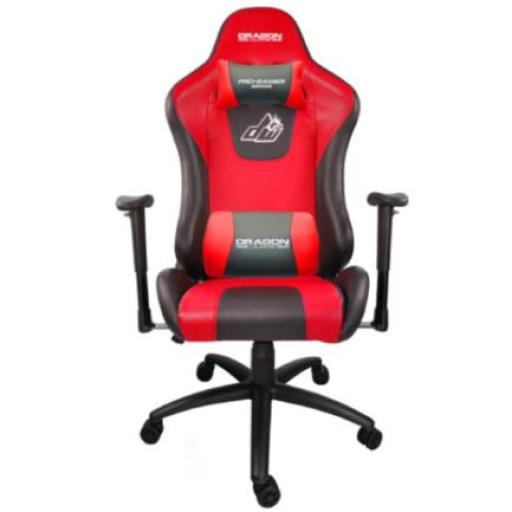 [NEXTEP_NE-460R] Nextep Silla Gamer Ergonómica Dragón XT Modelo Racing Descansabrazos 2D Color Rojo-Negro