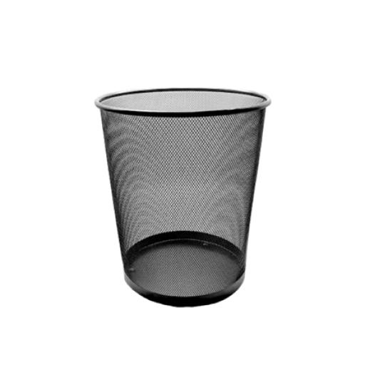 [NEXTEP_NE-165R] Nextep Cesto de Malla Nextep Redondo 16L Color Negro
