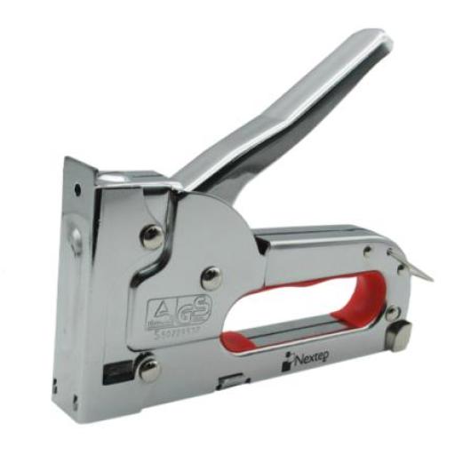 [NEXTEP_NE-109] Nextep Engrapadora Nextep Manual Tipo Pistola Metálica Tira Completa