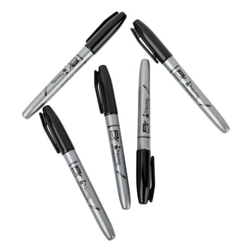 [NEXTEP_NE-070] Nextep Marcador Permanente Nextep Punto Fino 2mm Negro c/12 Pzas