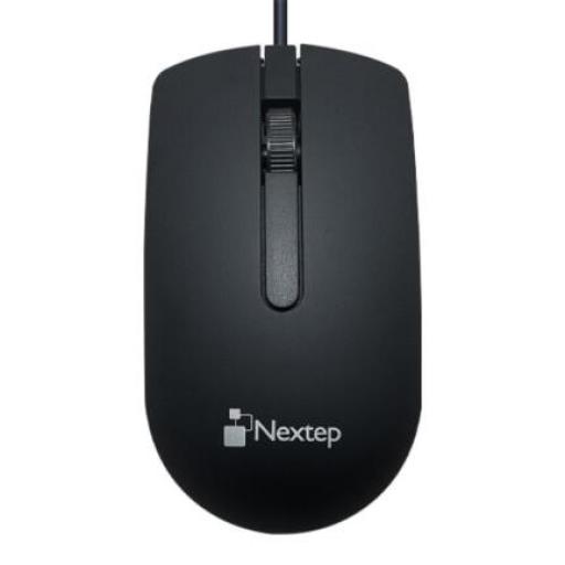 [NEXTEP_NE-414] Nextep Mouse Nextep Alámbrico USB 1000 dpi Color Negro