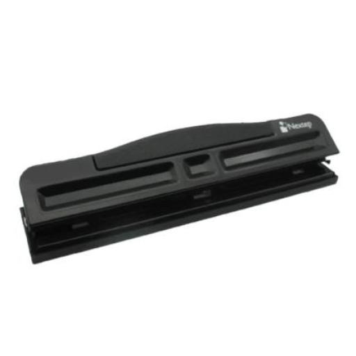 [NEXTEP_NE-123] Nextep Perforadora Nextep 3 Orificios Ajustable Soft Grip 10 Hojas