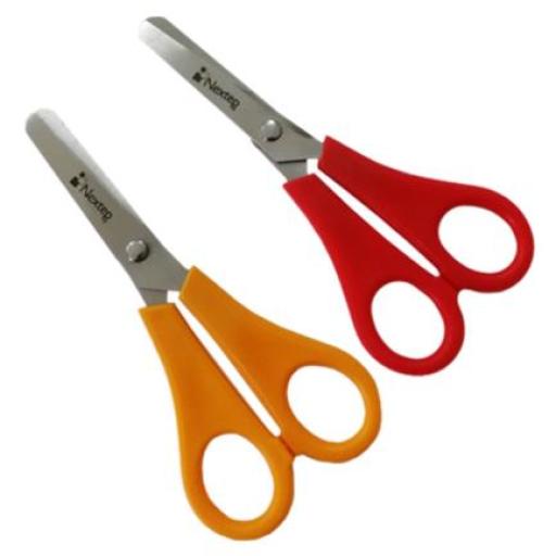 [NEXTEP_NE-140] Nextep Tijera Nextep Escolar 5" Inoxidable Económica Punta Roma C/12