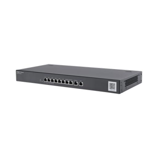 [RUIJIE_RG-EG310GH-E] RUIJIE Router administrable , 6 puertos LAN  y 3 puertos LAN/WAN gigabit y 1 Puerto WAN gigabit, hasta 350 clientes con desempeño de 1.5 Gbps asimétricos