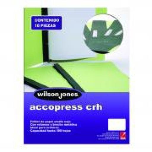 [ACCO_P4553] Acco CARPETA ACCO PRESS MC P4553 CARTA AZUL CLARO C/10