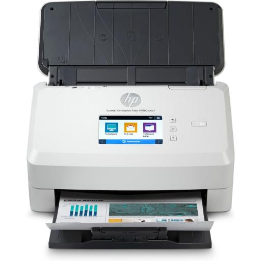 [HP_6FW10A#BGJ] HP Escáner ScanJet Enterprise Flow N7000 snw1 ADF Resolución 600 dpi