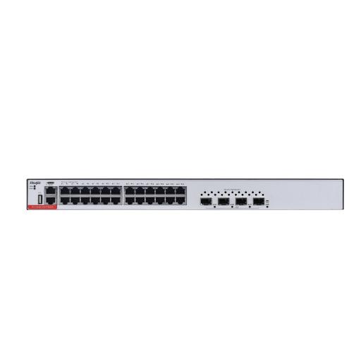 [RUIJIE_RG-S5300-24GT4XS-E] RUIJIE Switch Administrable Capa 3 con 24 puertos Gigabit + 4 SFP+ para fibra 10Gb, gestión gratuita desde la nube.