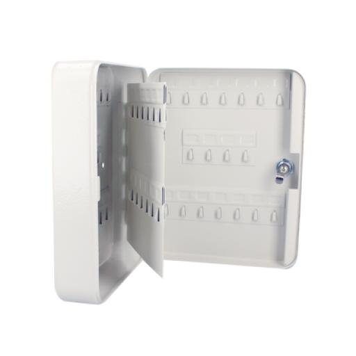 [LOCK_SYS-CLL-60] LOCK Caja para llaves con capacidad para 60 llaves/ Medidas 200 x 250 x 75 mm  (ancho x alto x profundidad)/ Fabricada en acero/ Cerradura con llave.