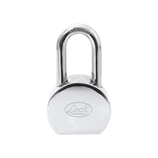 [LOCK_SYS-L22L65EACB] LOCK Candado Redondo largo de 65 mm con llave estándar.