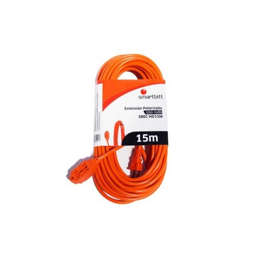 [SMARTBITT_SBEC-HD15M] SMARTBITT EXT. SMARTBITT USO RUDO 15MTS 3 CONT. POT.MAX. 13A (SBEC-HD15M)