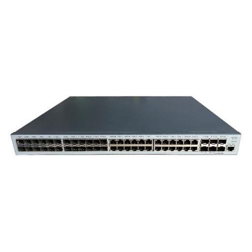 [HIKVISIONDIGITALTECHNOLOGY_DS-3E3754TF] Hikvision Digital Technology Switch Gigabit / Administrable Capa 3 / 24 puertos 10/100/1000 Mbps + 24 puertos SFP / 6 puertos SFP+ 10 G de Uplink.