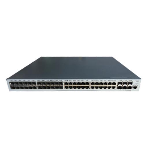 [HIKVISIONDIGITALTECHNOLOGY_DS-3E3754TF] Hikvision Digital Technology Switch Gigabit / Administrable Capa 3 / 24 puertos 10/100/1000 Mbps + 24 puertos SFP / 6 puertos SFP+ 10 G de Uplink.