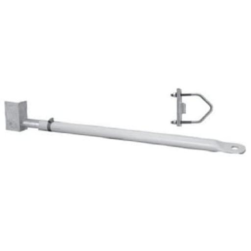 [TELEWAVE_ANTM-432] Telewave Brazo de PVC para Montaje Lateral Superior para Estabilizar Antenas Colineales de Fibra de Vidrio a una Distancia desde 81-103 cm de la Torre.