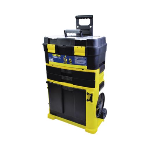 [SURTEK_SYS-125105] Surtek Organizador móvil 3 secciones plástico