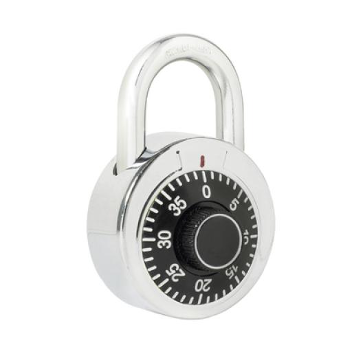 [LOCK_SYS-L26S50NGB] LOCK Candado de Combinación / Medida 50 mm/ Nivel de Seguridad 3 / Combinación de Disco / Color Negro.