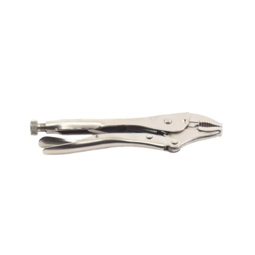 [PRECISION_PST-H010-01] Precision Pinza Perra Ajustable de Presión de 10”. Quijada Curva con Corta Alambre. Acero CR-V