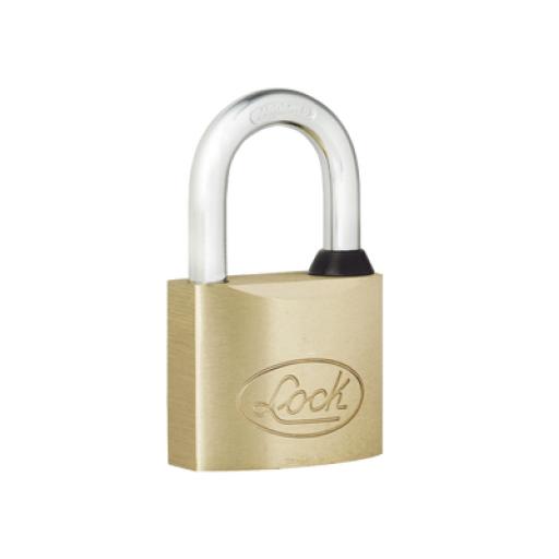 [LOCK_SYS-L20-S60-QB] LOCK Candado de Latón/ Doble Cerrojo/ Medida 60 mm/  / Nivel de seguridad 6/ Llaves de Puntos.