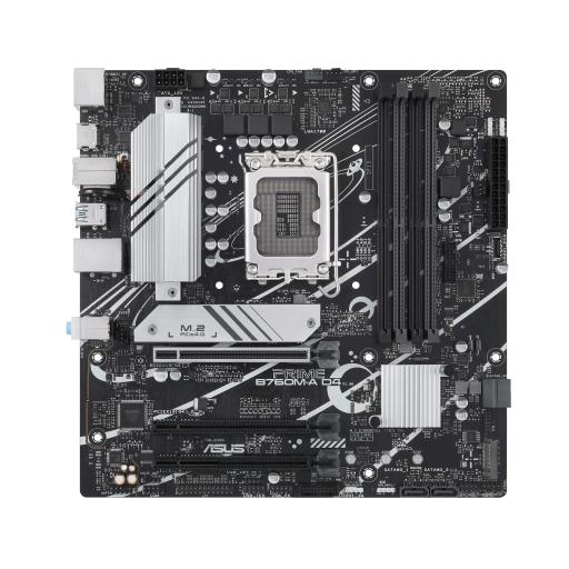 [ASUS_PRIME B760M-A D4] MOTHERBOARD ASUS (PRIME B760M-A D4) SOCKET 1700 13A,4*DDR4,2*HDMI,DP,PCIE-4.0,MATX