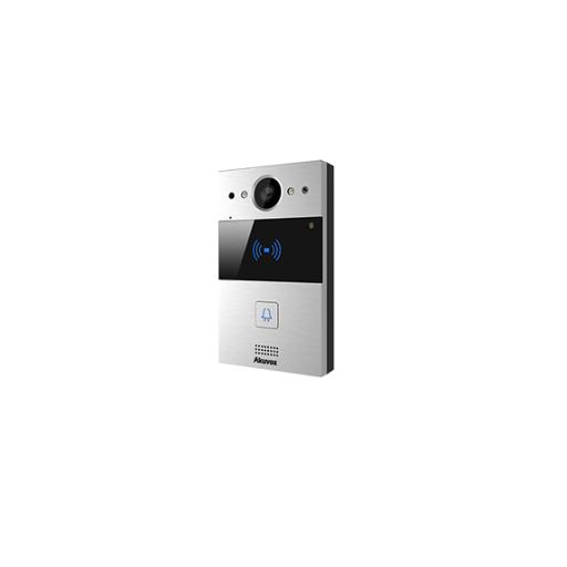 [AKUVOX_R20A] AKUVOX Video portero SIP de 1 botón con lector de tarjetas / Notificación a app / Notificación por llamada telefónica / Configuración en la nube