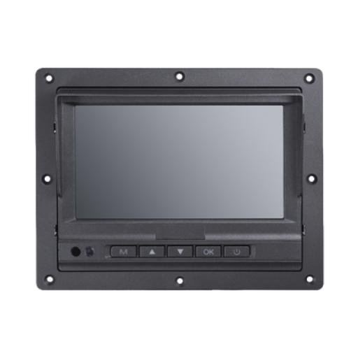 [HIKVISIONDIGITALTECHNOLOGY_DS-MP1301(AE)] Hikvision Digital Technology Monitor y Botones de 7" LCD / Compatible con DVR Móvil HIKVISION / Conector Tipo Aviación