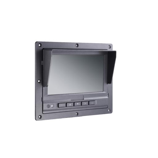 [HIKVISIONDIGITALTECHNOLOGY_DS-MP1301(AE)] Hikvision Digital Technology Monitor y Botones de 7" LCD / Compatible con DVR Móvil HIKVISION / Conector Tipo Aviación