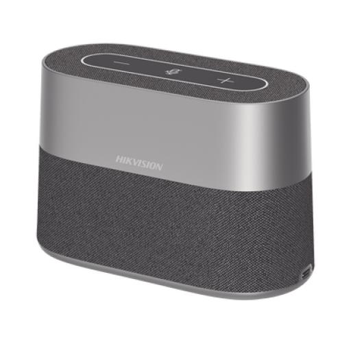 [HIKVISIONDIGITALTECHNOLOGY_DS-UAC-S1V] Hikvision Digital Technology Micrófono y Bocina Alámbrica Omnidireccional / DNR /  Ideal para Videoconferencias / USB-C / Compatible con Zoom - Webex - Skype - Youtube - Etc..