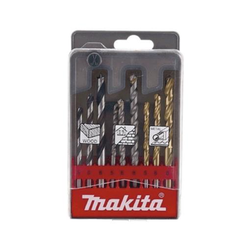 [MAKITA_D71984] Makita  Juego con 9 piezas de brocas 