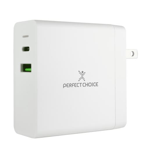 [PERFECTCHOICE_PC-240396] Perfect Choice Cargador de Pared Perfect Choice 65W USB-C para Laptop/Tablet/Smartphone