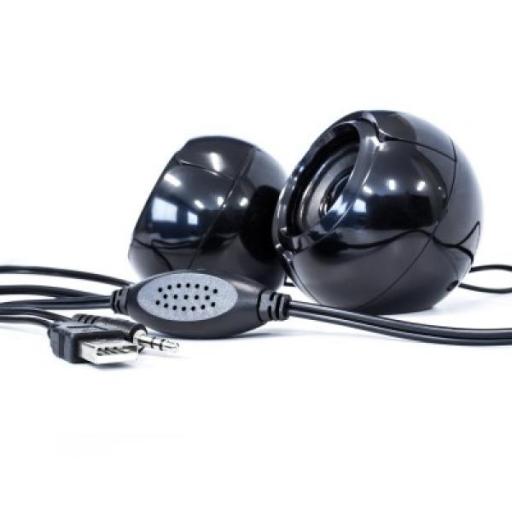 [VORAGO_SPK-105] Vorago SPK-105 altavoz De 1 vía Negro Alámbrico 6 W