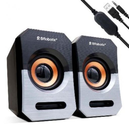 [BROBOTIX_963913] BRobotix Bocinas Multimedia BROBOTIX 963913